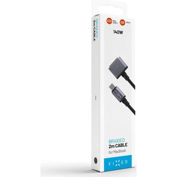 FIXED USB-C/MagSafe 3 napájecí kabel 140W 2m šedý - Kabely a redukce - Obrázek 7f911b9db89447ef851df9e7dbca4fd6