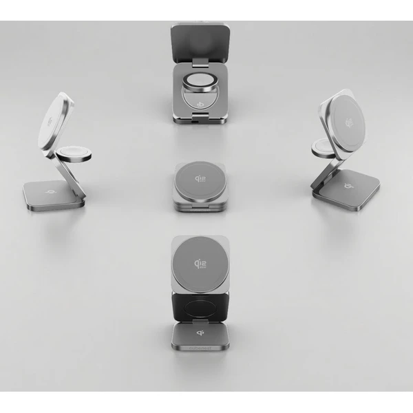 Cubenest SQ312 Ultra Qi2.2 (MagSafe) 3v1 nabíječka (35W) šedá - Nabíječky - Obrázek 7f9d6fe9a54545d6b6fd63058f60b302