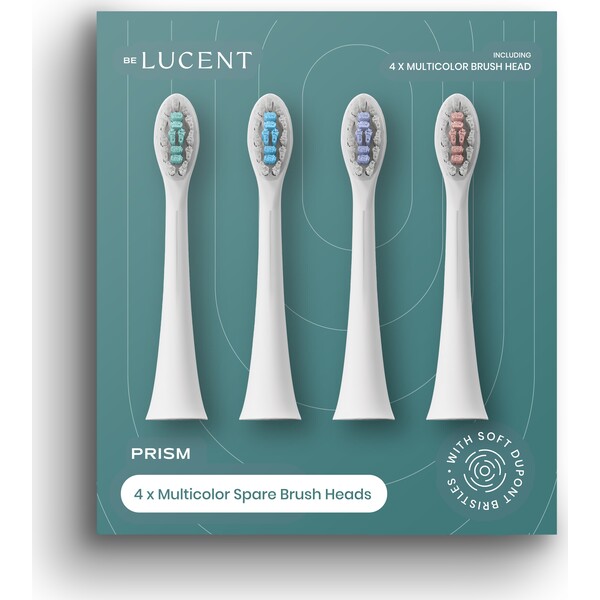 Be Lucent Prism Heads náhradní hlavice (4-pack), barevné