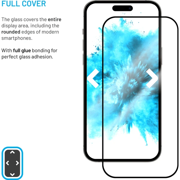 FIXED 2,5D Full-Cover ochranné sklo s aplikátorem Xiaomi Redmi A7 Pro 4G, 2ks, černé - Ochranné folie a skla - Obrázek 7fb4012f71204ac8839c589499e5f804