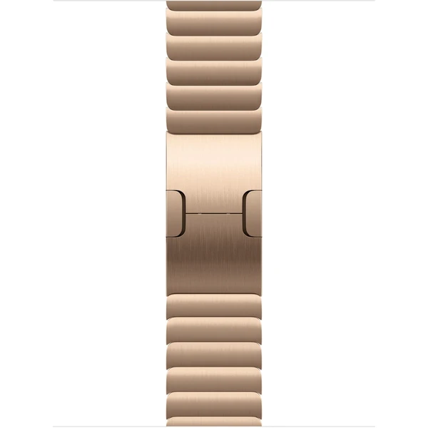 Apple Watch 42/41/40/38mm zlatý článkový tah - Řemínky - Obrázek 7fda583684b445af96299f93695118cf
