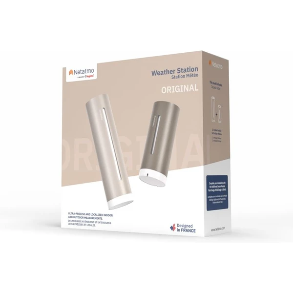 Netatmo Weather Station ORIGINAL V2 inteligentní meteostanice písková - Meteostanice - Obrázek 7fdb17ec10f84aa798aafb0829358a94