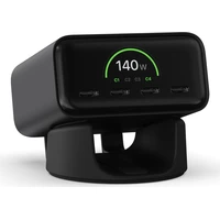 Satechi ChargeView 140W Desktop Charger nabíječka (4xUSB-C) vesmírně černá - Nabíječky