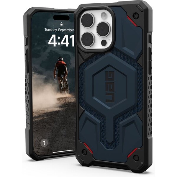 UAG Monarch Pro Magsafe Kevlar kryt iPhone 16 Pro Max tmavě modrý