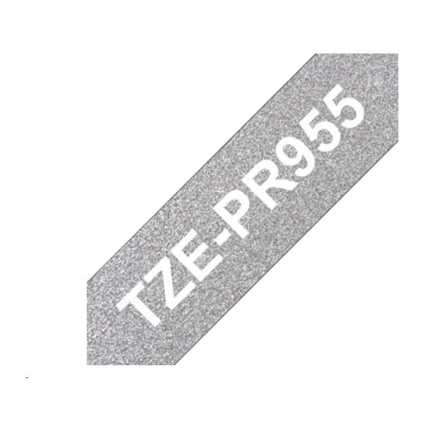 Brother TZe-PR955 páska bílá na stříbrném 24 mm - Pásky pro štítkovače - Obrázek 80178eb83e4e41029d0fc18a5fd5243a