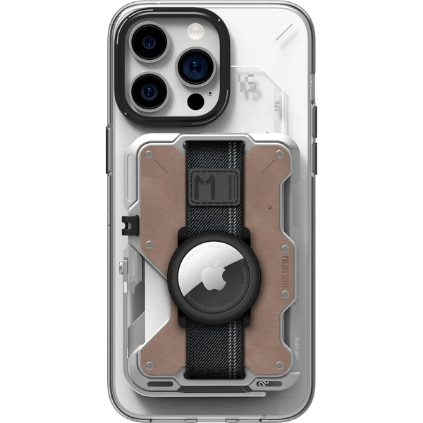 Aulumu G03 Multi-Tool Magnetic Metal Wallet MagSafe peněženka Genuine Leather Cover - Peněženky - Obrázek 801b184ba29b4a78aa5e12e3fac17b97
