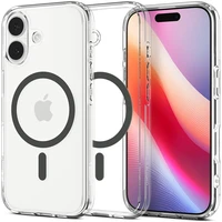Spigen Ultra Hybrid MagSafe kryt iPhone 17 clear graphite - Pouzdra