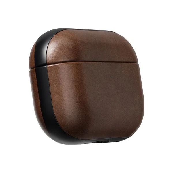Nomad Modern Leather pouzdro Apple Airpods Pro 3 hnědé - Pouzdra - Obrázek 803dc63932774a469d8676144319911d