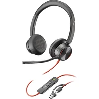 Poly Blackwire 8225 headset + USB-C/A adaptér - Sluchátka