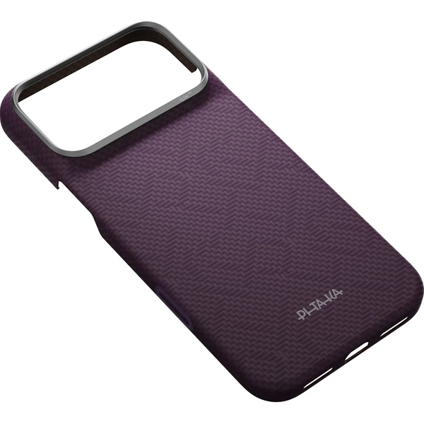 Pitaka Edge Case PTK Weaving MagSafe kryt iPhone 18 Pro Max Charoite Purple - Pouzdra - Obrázek 805be74e008f4f6e8263743c71e3c8b3
