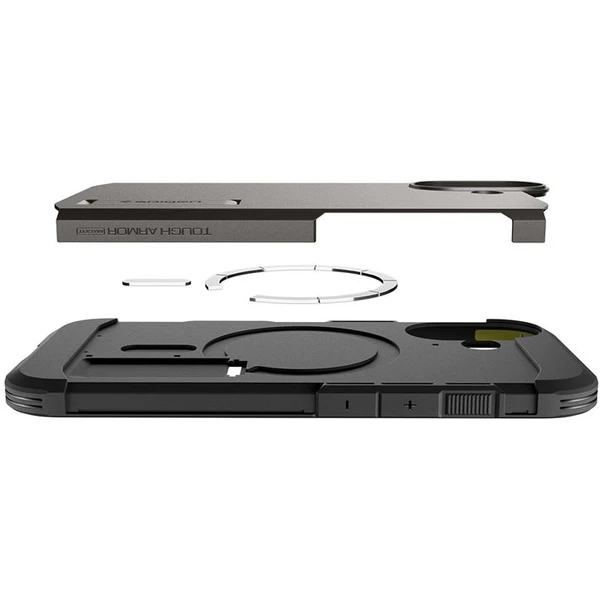 Spigen Tough Armor T MagSafe kryt iPhone 17 gunmetal - Pouzdra - Obrázek 80734fa8c21e4b8abe686f423bc86cf7