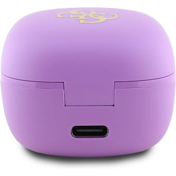 Guess 4G Logo Mini TWS bezdrátová sluchátka fialová - Sluchátka - Obrázek 8079e390e6c04863860f10c786045a1e