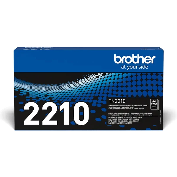 Brother TN2210 tonerová kazeta černá - Tonery - Obrázek 80AE000L01