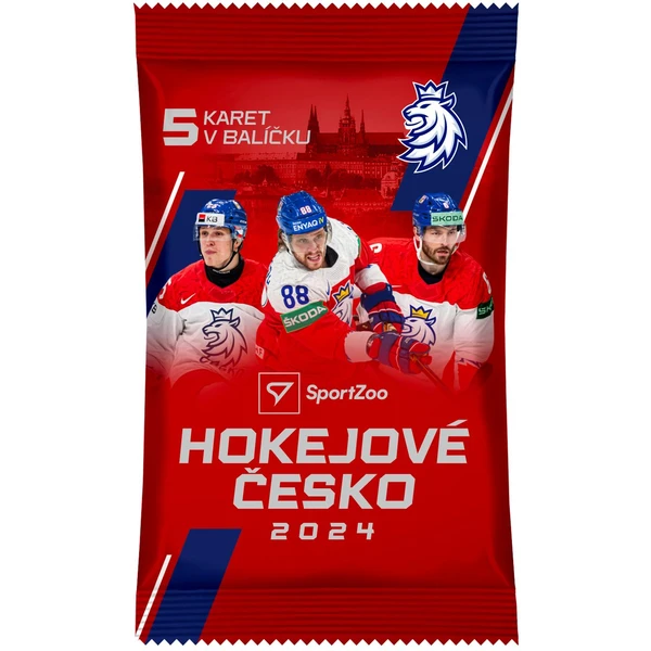 Hokejové karty SportZoo Startovací balíček Hokejové Česko 2024 - Hokejové karty - Obrázek 80F5000N01