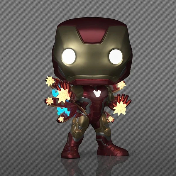 Funko POP! #1555 Marvel Plus: Avengers: Endgame - Iron Man Beams (GITD) - Funko POP! - Obrázek 80JM000K01