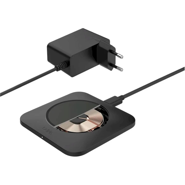 Belkin BOOST CHARGE PRO Qi bezdrátová nabíječka 15W černá - Nabíječky - Obrázek 80L6000J01