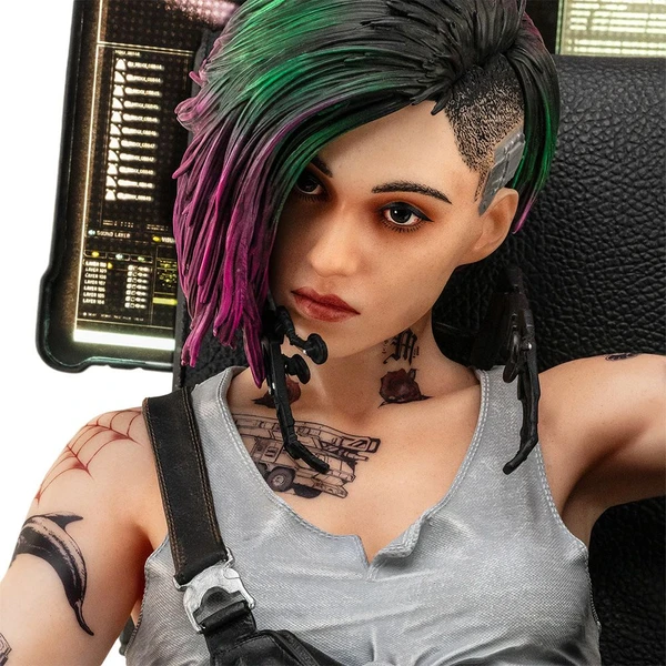Soška PureArts 1/4 scale Cyberpunk 2077 - Judy Alvarez - Sochy a sošky - Obrázek 80Q7000J01