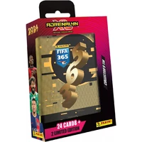 Fotbalové karty PANINI FIFA 365 2023/2024 Adrenalyn plechová krabička (pocket) - Fotbalové karty