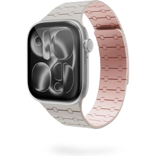 Epico Magnetic+ silikonový řemínek pro Apple Watch 42/41/40/38mm hvězdně bílý - Řemínky - Obrázek 80SJ000K01