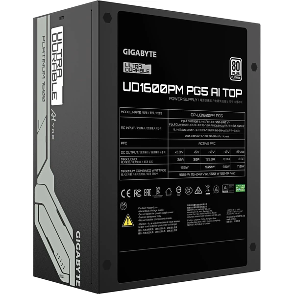 GIGABYTE UD1600PM Platinum - Zdroje - Obrázek 80ZF000N01