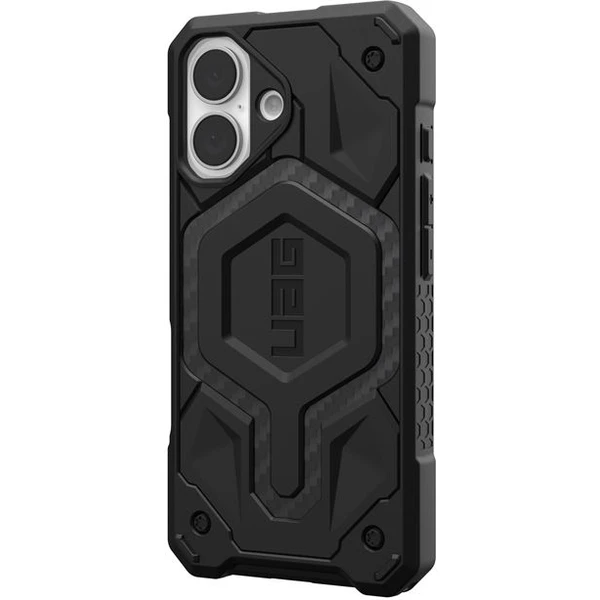UAG Monarch Carbon Fiber kryt iPhone 16 - Pouzdra - Obrázek 80aa85e3e01444439efd0526fd82bdac