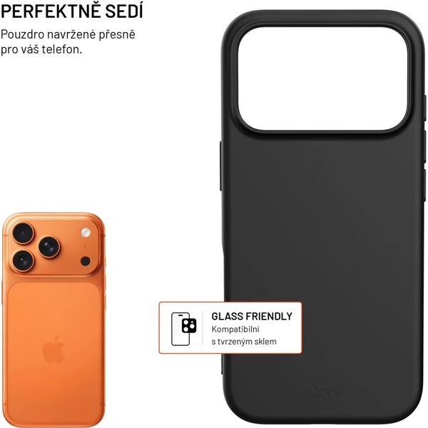 FIXED ReStory TPU recyklovaný kryt Apple iPhone 17 Pro černý - Pouzdra - Obrázek 80bf7a6f17e64ee38d54bfdd2ee0e064