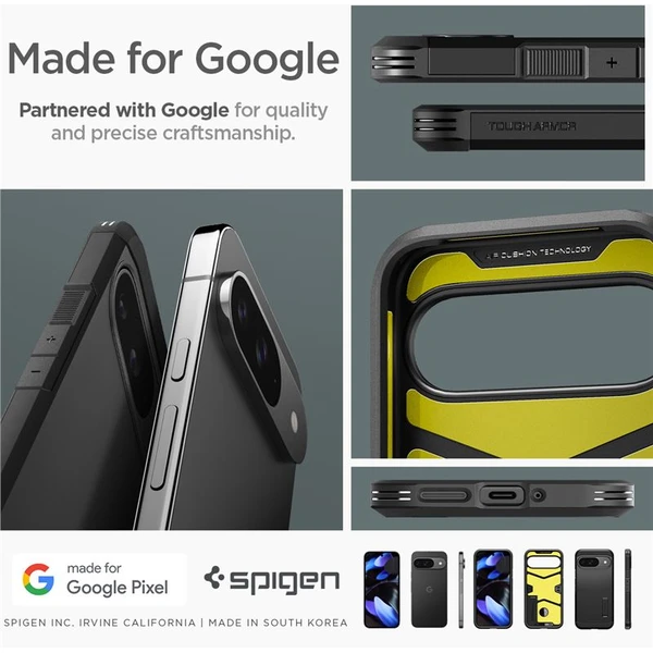 Spigen Tough Armor kryt Google Pixel 9 Pro/Pixel 9 černý - Pouzdra - Obrázek 80c0bb1e38b246d5bee7b57a2cc10852