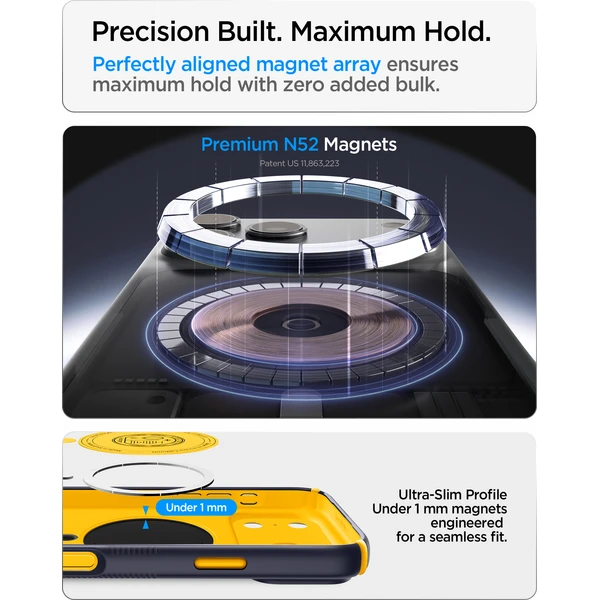 Spigen Nano Pop Hybrid MagSafe kryt iPhone 18 Pro Max/17 Pro Max blueberry navy - Pouzdra - Obrázek 80c4841e89034bfa9c028c01370070c4