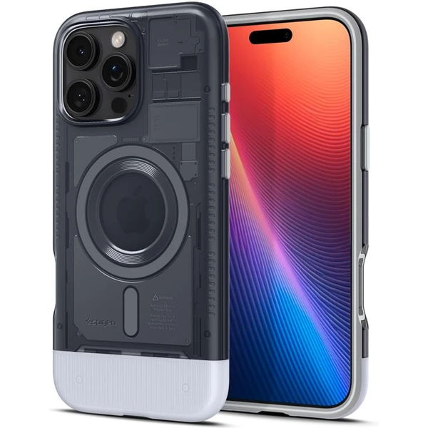Spigen Classic C1 MagSafe kryt iPhone 16 Pro graphite - Pouzdra - Hlavní obrázek