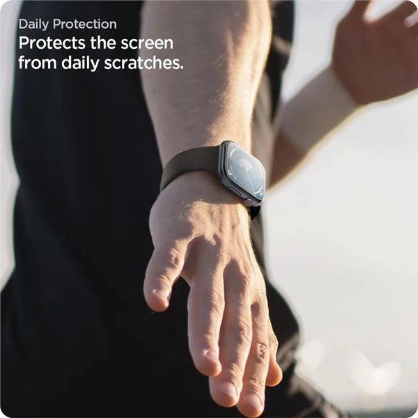 Spigen Eliteshield EZ Fit ochranná fólie Apple Watch Series 10 (42mm) 2 ks - Ochranné folie a skla - Obrázek 80e9f3e8ffeb4043bcce95a03eb40b6c