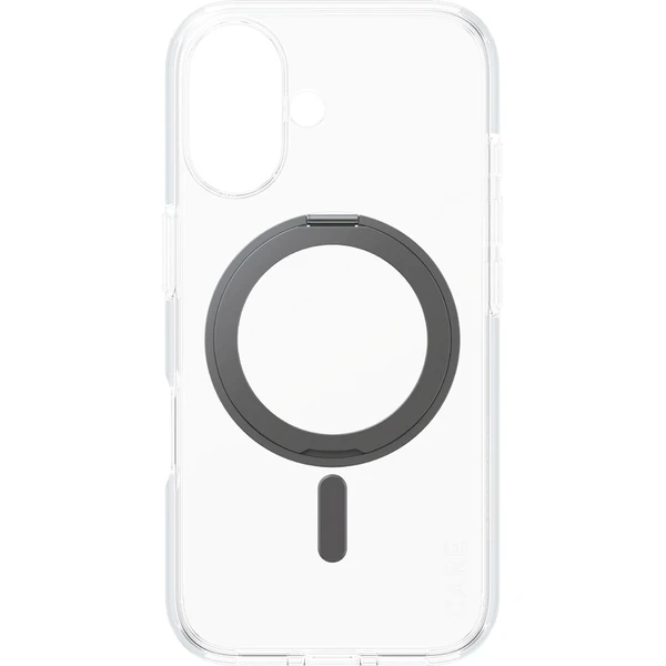 PanzerGlass® CARE kryt Apple iPhone 16 MagSafe KickStand čirý/černý - Pouzdra - Obrázek 8108000P01