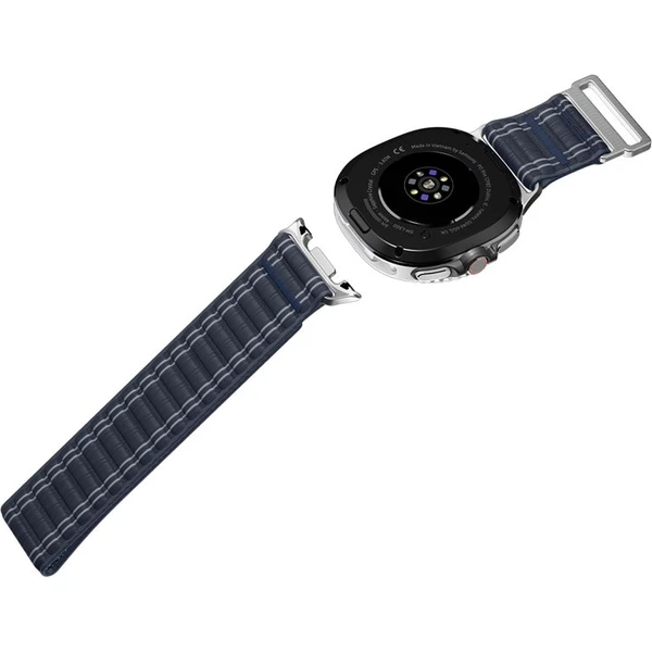 Spigen Fabric Band řemínek (hook-and-loop) Samsung Galaxy Watch8 46/44/40mm námořně modrý - Řemínky - Obrázek 8118726e75c848cd952ce5f89c253486