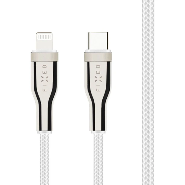 FIXED USB-C/Lightning napájecí kabel 60W 1,2m bílý - Kabely a redukce - Obrázek 8126106236b141fba486a9042660d6be