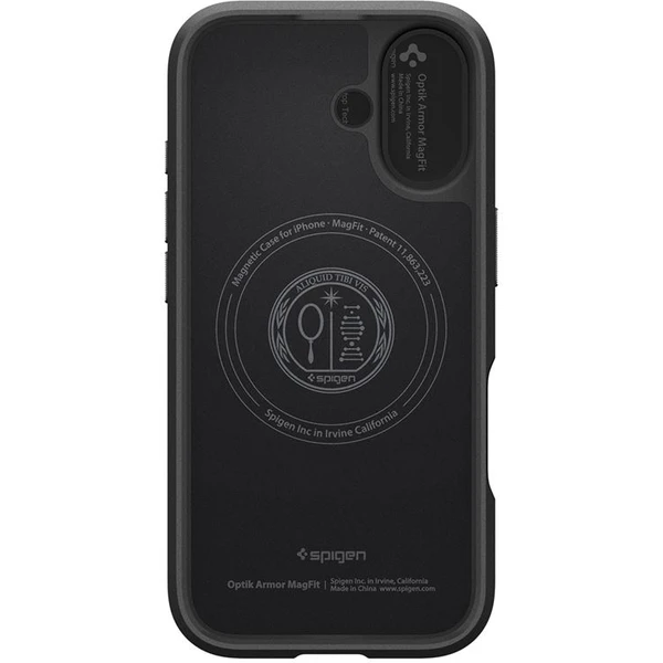 Spigen Optik Armor MagSafe kryt iPhone 17 black - Pouzdra - Obrázek 8134608821b541dbbc599f4034bc0c8f