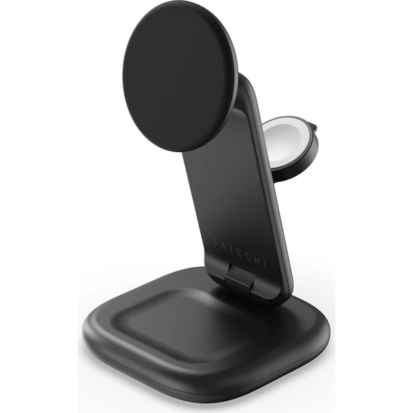 Satechi 3-in-1 Foldable Qi2 25W MagSafe bezdrátová nabíječka vesmírně černá - Nabíječky - Obrázek 8138bc27841341d4b1daa26eb8d249a1