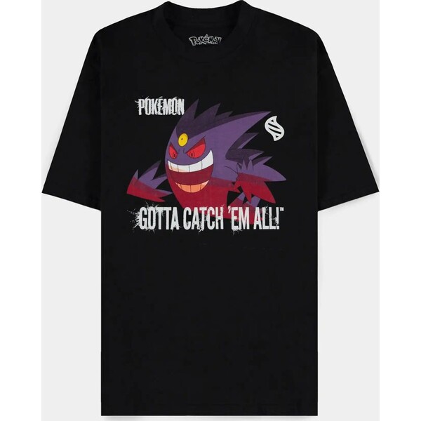 Tričko Pokémon - Mega Gengar (loose fit) M