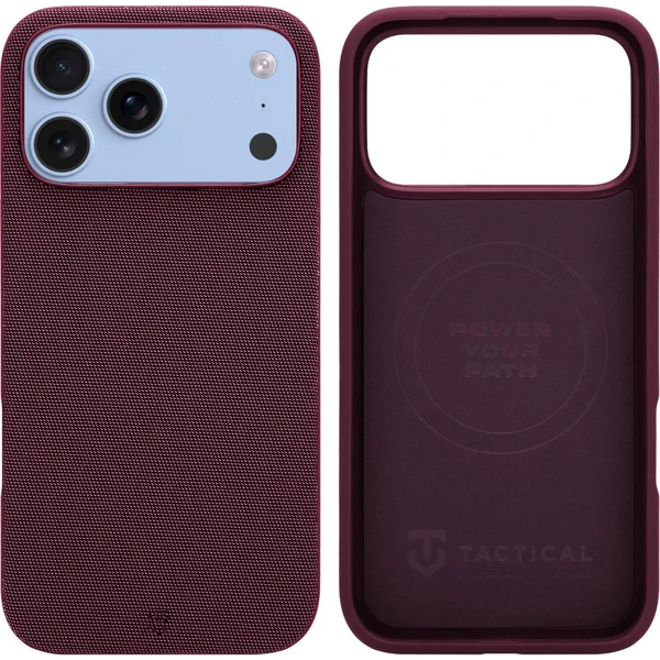 Tactical MagForce WEARe MagSafe kryt Apple iPhone 17 Pro Max/18 Pro Max Burgundy - Pouzdra - Obrázek 815c9034e4c94054ba17f000c3e76b59