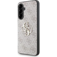 Guess PU 4G Metal Logo kryt Samsung Galaxy A56 růžový - Pouzdra