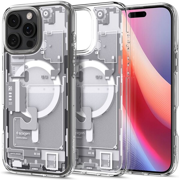 Spigen Ultra Hybrid MagSafe kryt iPhone 16 Pro Max zero one white