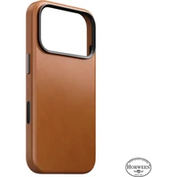 Nomad Traditional Leather (Horween) MagSafe kožený kryt iPhone 18 Pro Saddle - Pouzdra