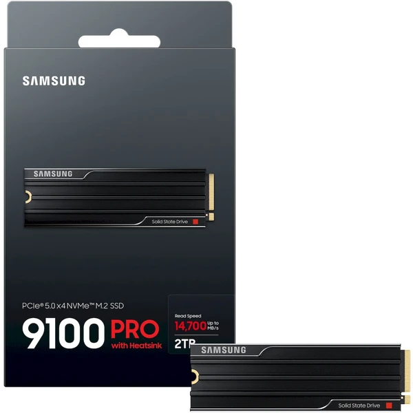 Samsung 9100 PRO Heatsink SSD M.2  – 2TB - SSD disky - Obrázek 81QF000N01