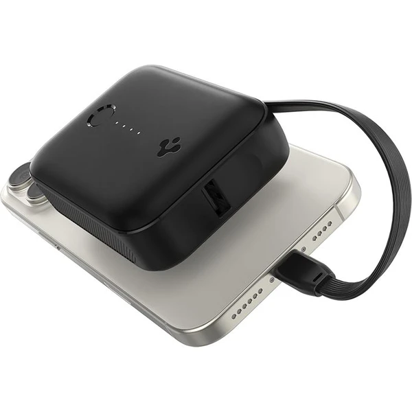 Spigen Essential powerbanka s kabelem 10000 mAh (30W) černá (EA3010BT) - Powerbanky - Obrázek 81a098e27d394e5e82fb95c6f20ce632