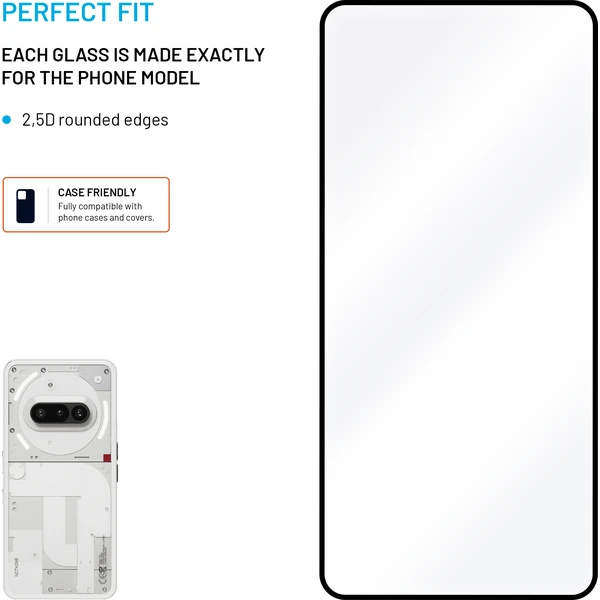 FIXED 2,5D Full-Cover ochranné sklo Nothing Phone (3a) 5G/Pro 5G černé - Ochranné folie a skla - Obrázek 81b04fbaf67a4079b722f5104ff5630c