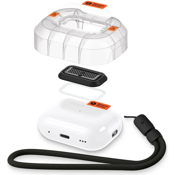Spigen Lock Fit M pouzdro AirPods Pro (2nd/1st Gen) karbon - Pouzdra - Obrázek 81d4d3b865b645e2b8dd1b80041e4eb5