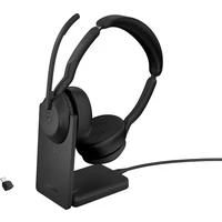Jabra Evolve2 55/Link380c MS Stereo STAND - Sluchátka