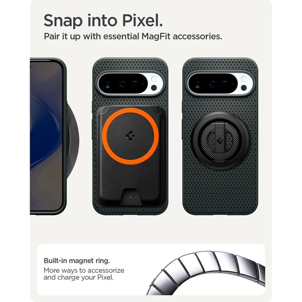 Spigen Liquid Air MagSafe kryt Google Pixel 10 Pro XL zelený - Pouzdra - Obrázek 8216ca7c849043a09e8046d4d3e06682