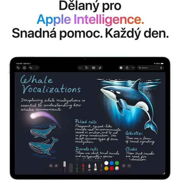 Apple iPad Air 13" 128GB Wi-Fi modrý (2026) - Tablety - Obrázek 8227228a2813400eb58ab11dc3d87786