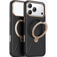 Torras Ostand Q3 VegSkin MagSafe kryt iPhone 18 Pro Max černý - Pouzdra