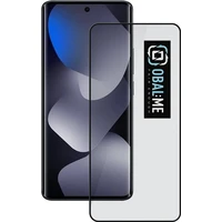 OBAL:ME 5D tvrzené sklo Xiaomi Redmi Note 15 4G/5G/Poco M8 5G černé - Ochranné folie a skla