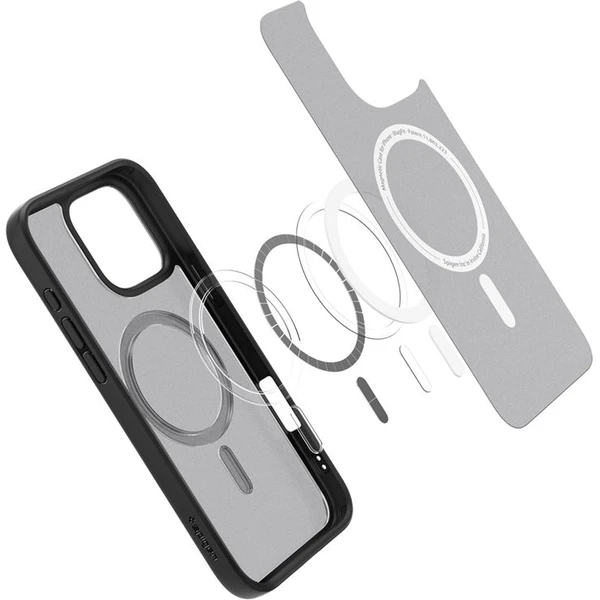 Spigen Ultra Hybrid MagSafe kryt iPhone 16 Pro frost black - Pouzdra - Obrázek 8246d74a69fd457d9bcb35b9dfa08249